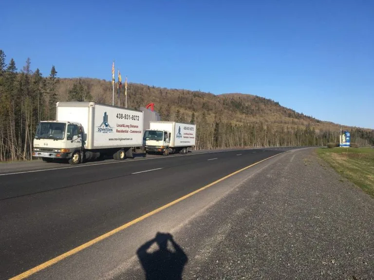 déménagement longue distance depuis Montréal vers Ontario et Québec