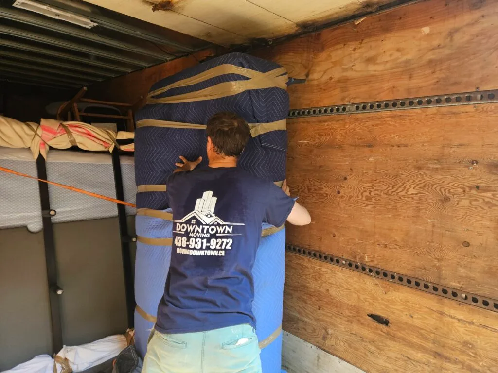 déménageur local à Montréal centre-ville transport sécurisé