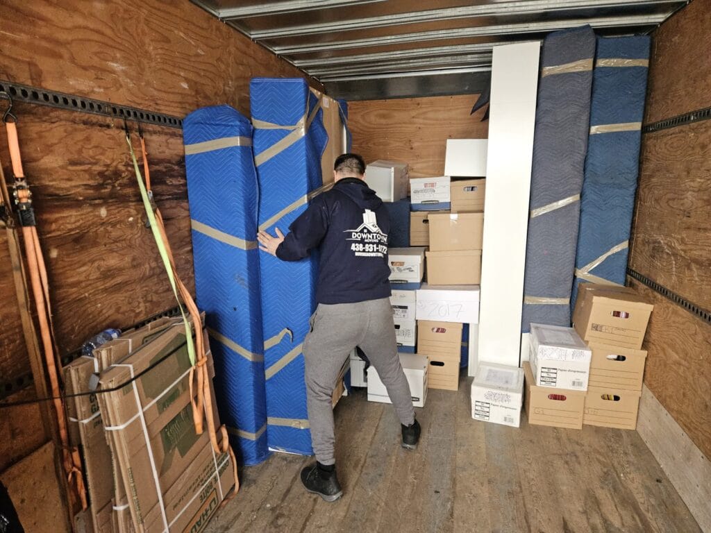 déménageur local à Montréal centre-ville transport sécurisé